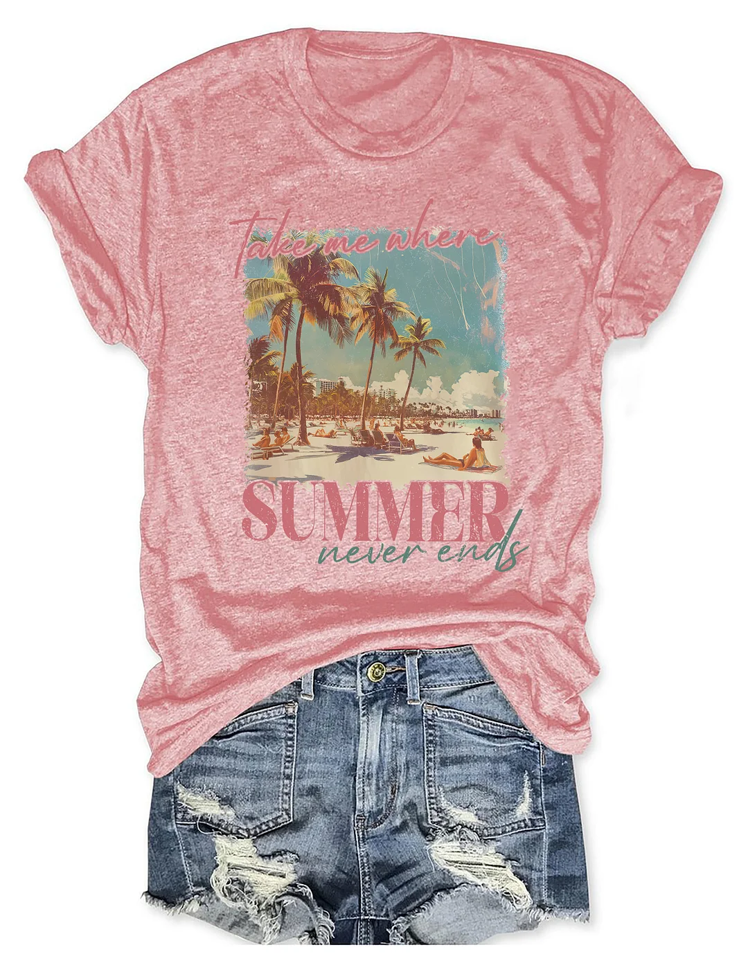 Take Me Where Summer Never Ends T-shirt