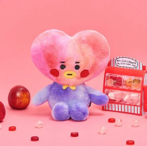 BT21 Sweet Candy Gradient Plush Baby Doll