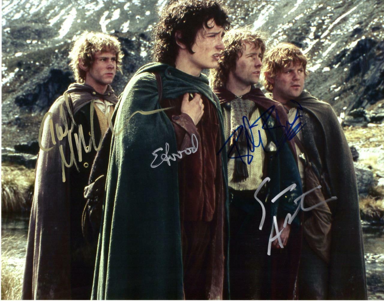 Billy Boyd Wood Astin Monaghan signed 11x14 Photo Poster painting autographed Picture and COA