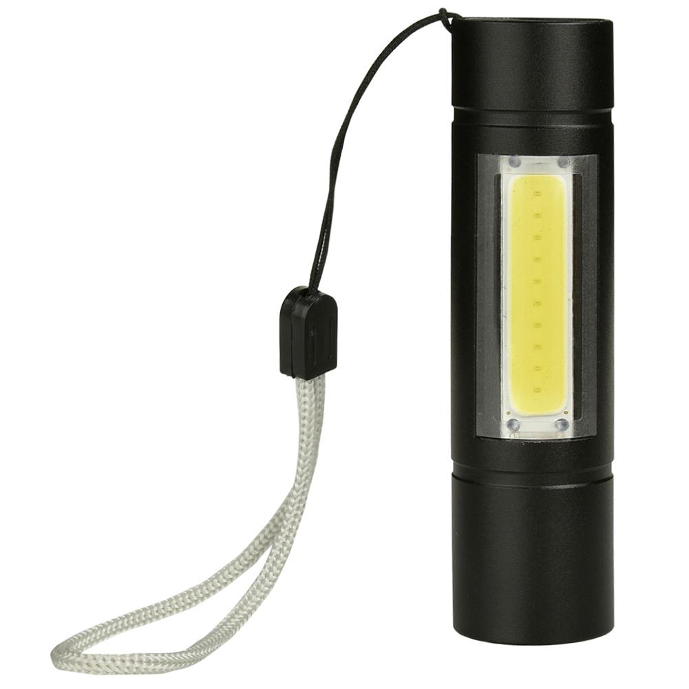 

Portable USB Rechargeable XPE+COB LED Flashlight Torch Inspection Lamp, 501 Original