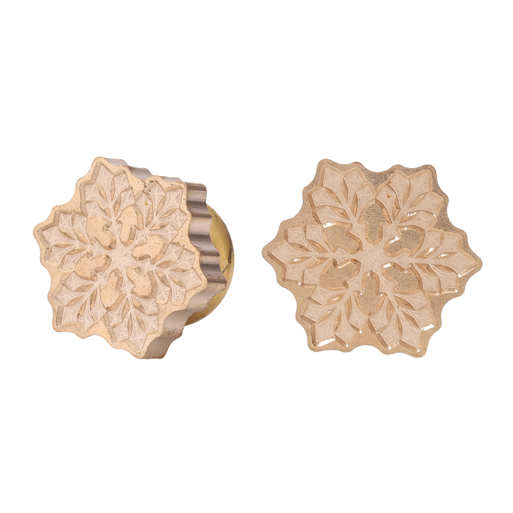 

22.7*19.9mm Snowflake-shaped Fire Paint Seal Head - Wax Seal Stamp, 501 Original