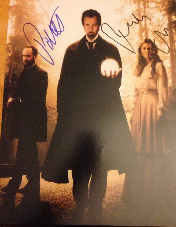 The Illusionist Movie Signed Photo Poster painting 11x14 David Glass Paul Giamatti autograph