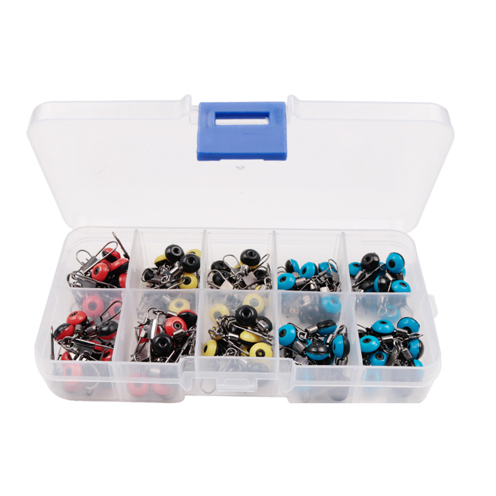 

100pcs/set Fishing Space Beans Stopper Sets Fishing Lure Floating Bobber, 501 Original