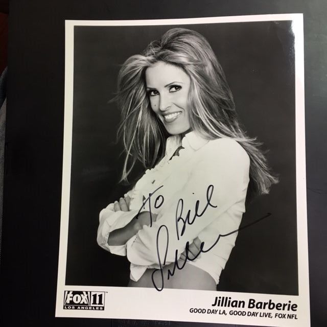 Jillian Barberie Beautiful & Elegant Signed 8x10 Photo Poster painting with COA