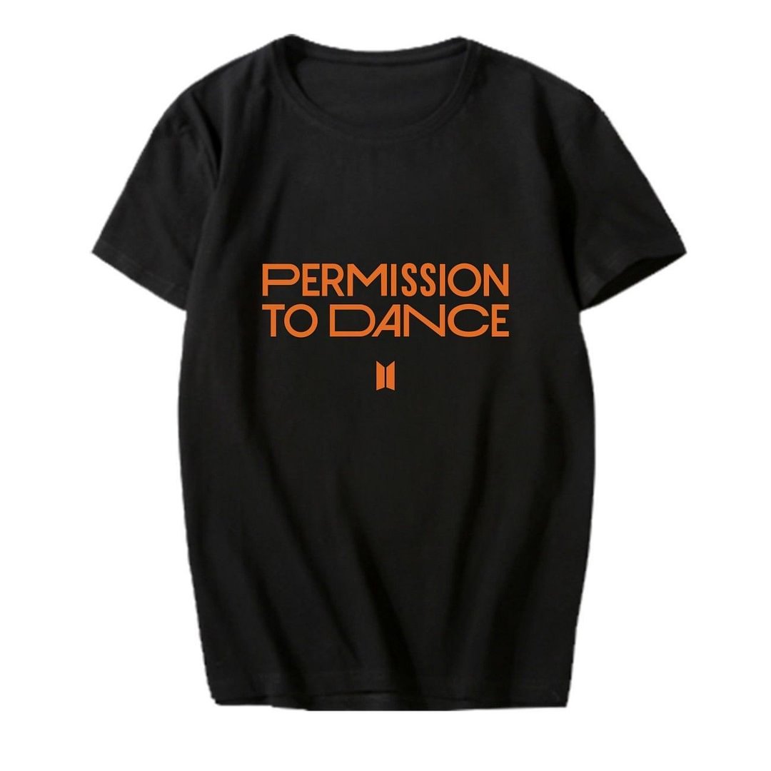 방탄소년단 Permission to Dance casual T-shirt