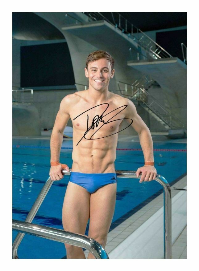 TOM DALEY AUTOGRAPH SIGNED PP Photo Poster painting POSTER
