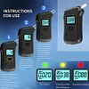 Digital Alcohol Breath Tester LCD Display Portable Breathalyzer for Personal Use