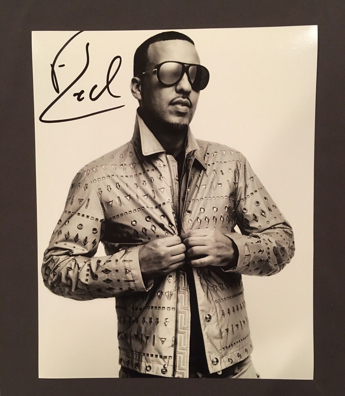 PROOF! FRENCH MONTANA Signed Autographed 8x10 Photo Poster painting COKE BOYS Jungle Rules