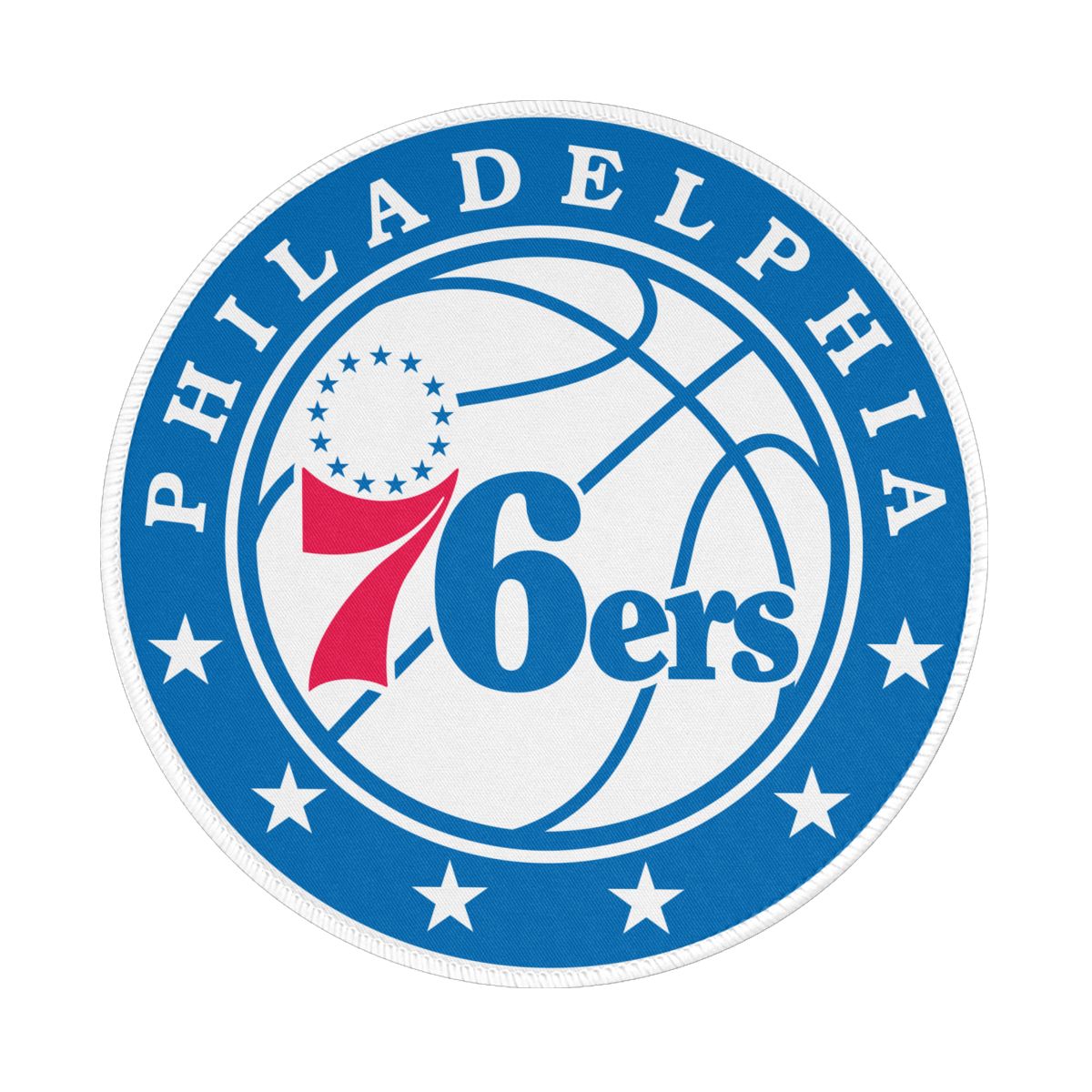Philadelphia 76ers Logo Gaming Round Mousepad for Computer Laptop