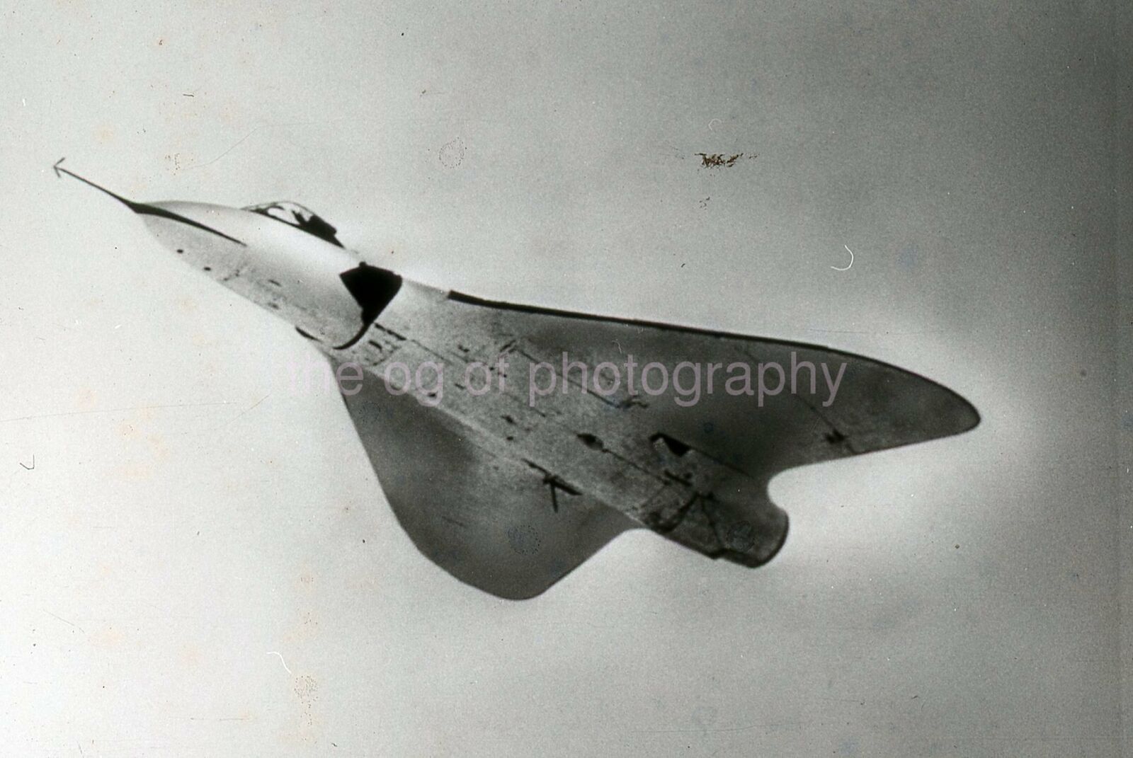 35mm FOUND b + w SLIDE Original MILITARY AVIATION Photo Poster painting Transparency 14 T 21 R