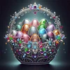 Diamond Painting-DIY Crystal Rhinestone Easter Flower Baskets