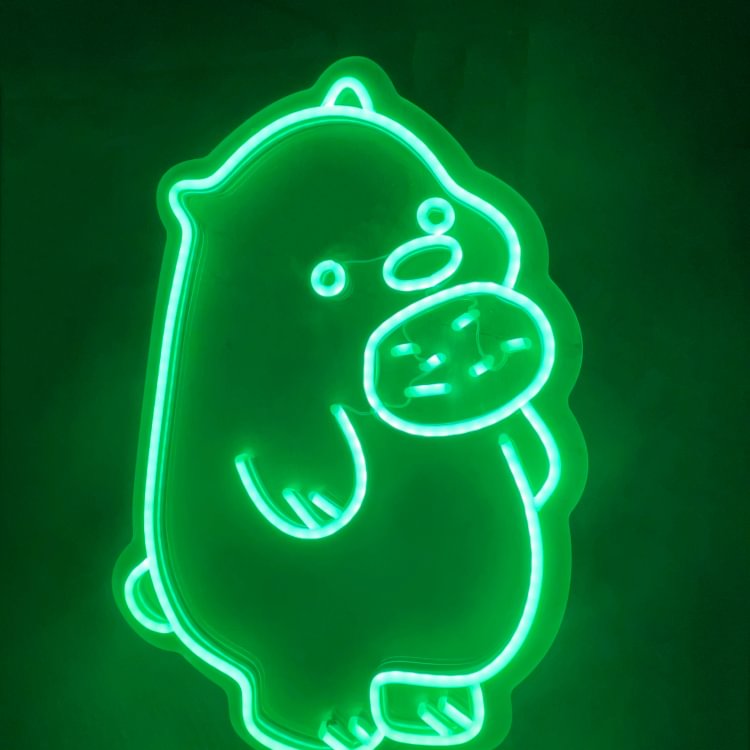 Ice Bear Neon Sign Custom Personalized Gifts Wedding Signs Led Neon Lights Bar Wall Decor Home Decor