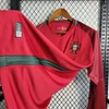 2016 Retro Long Sleeve Portugal Home Football Shirt 1:1 Thai Quality