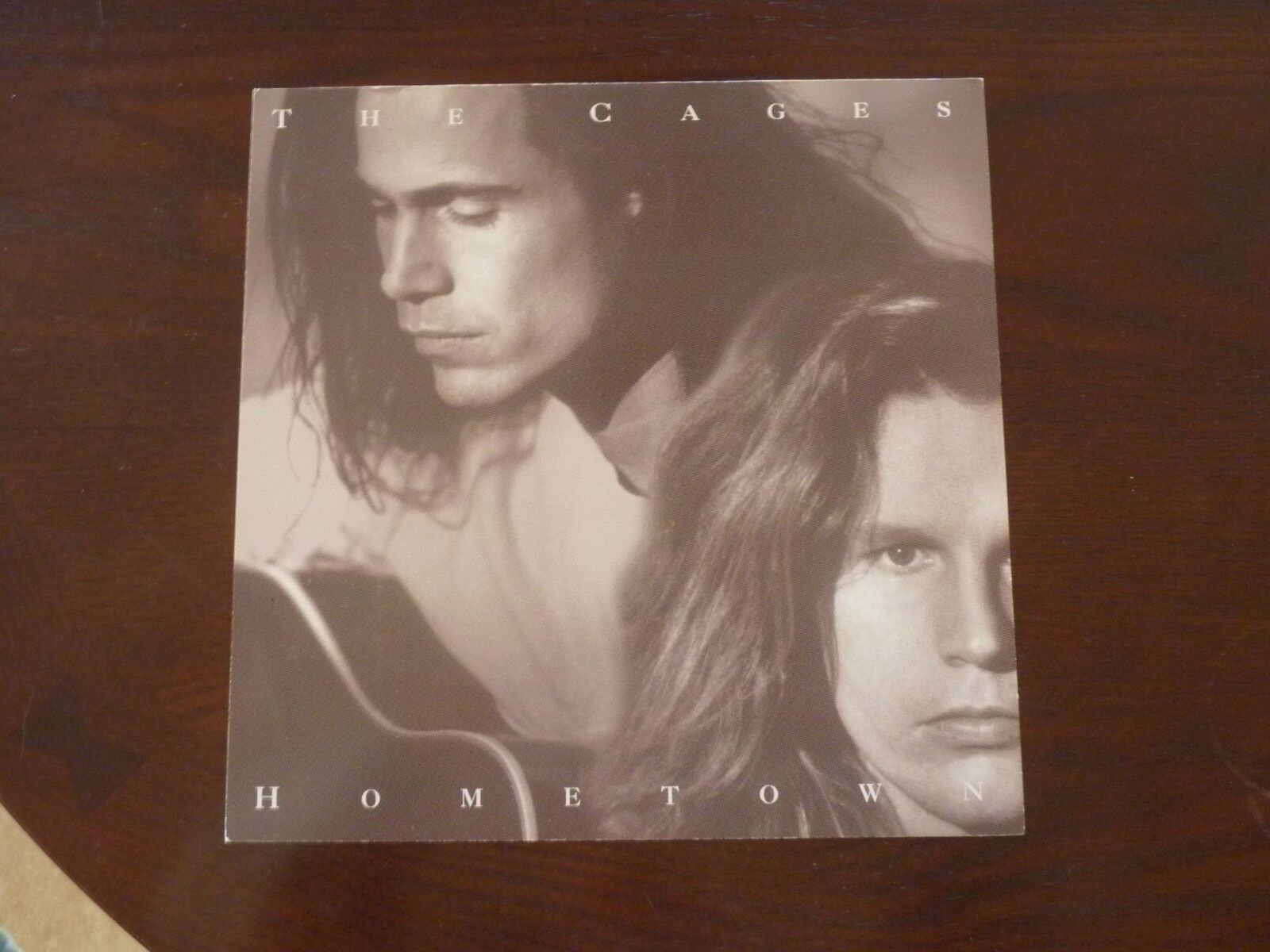 The Cages Hometown Promo LP Record Photo Poster painting Flat 12x12 Poster