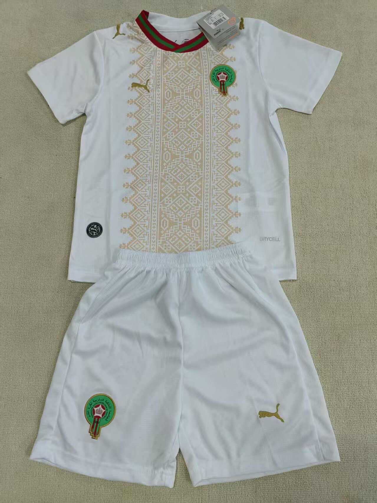 2026 Kids Size Morocco Away Football Jersey 