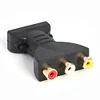 HDMI-compatible Male to 3 RCA Female Composite AV Audio Video Adapter Converter