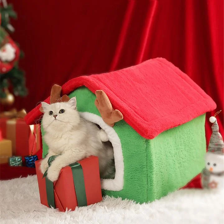 Christmas Series Cat House 1