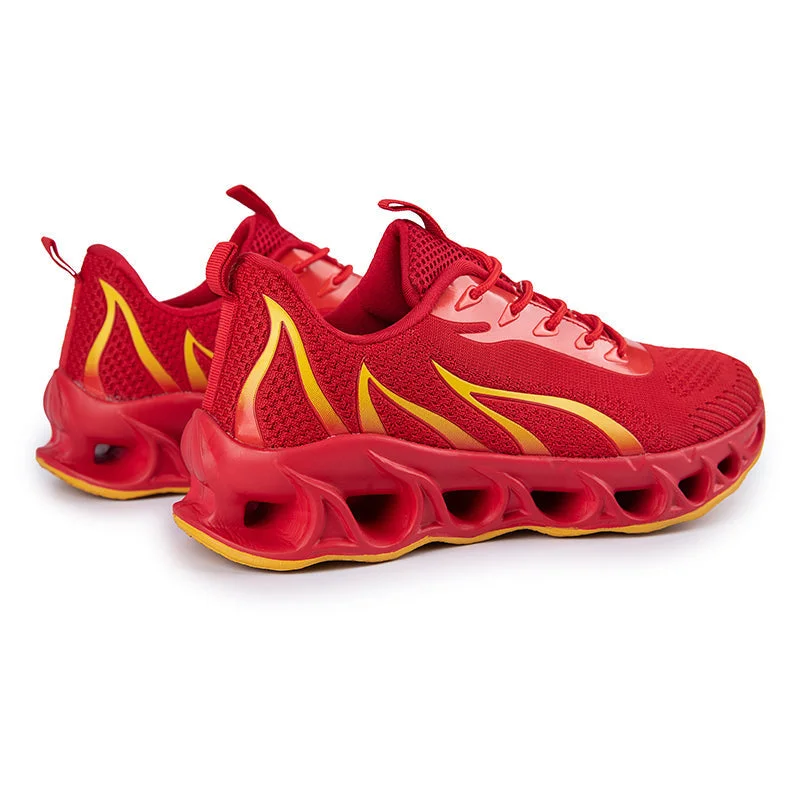 Softsfeel Women's Relieve Foot Pain Perfect Walking Shoes - Red