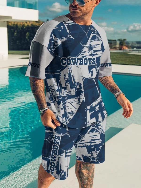 Dallas Cowboys Limited Edition Top And Shorts Two-Piece Suits
