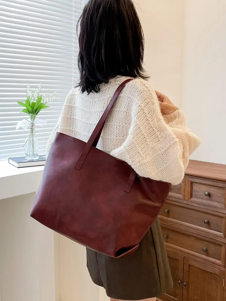 Large Capacity Shoulder Tote Bag