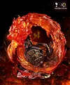 WCF Scale Flame Hashira Rengoku Kyoujurou - Demon Slayer : Kimetsu no Yaiba Resin Statue - XS Studios [In Stock]