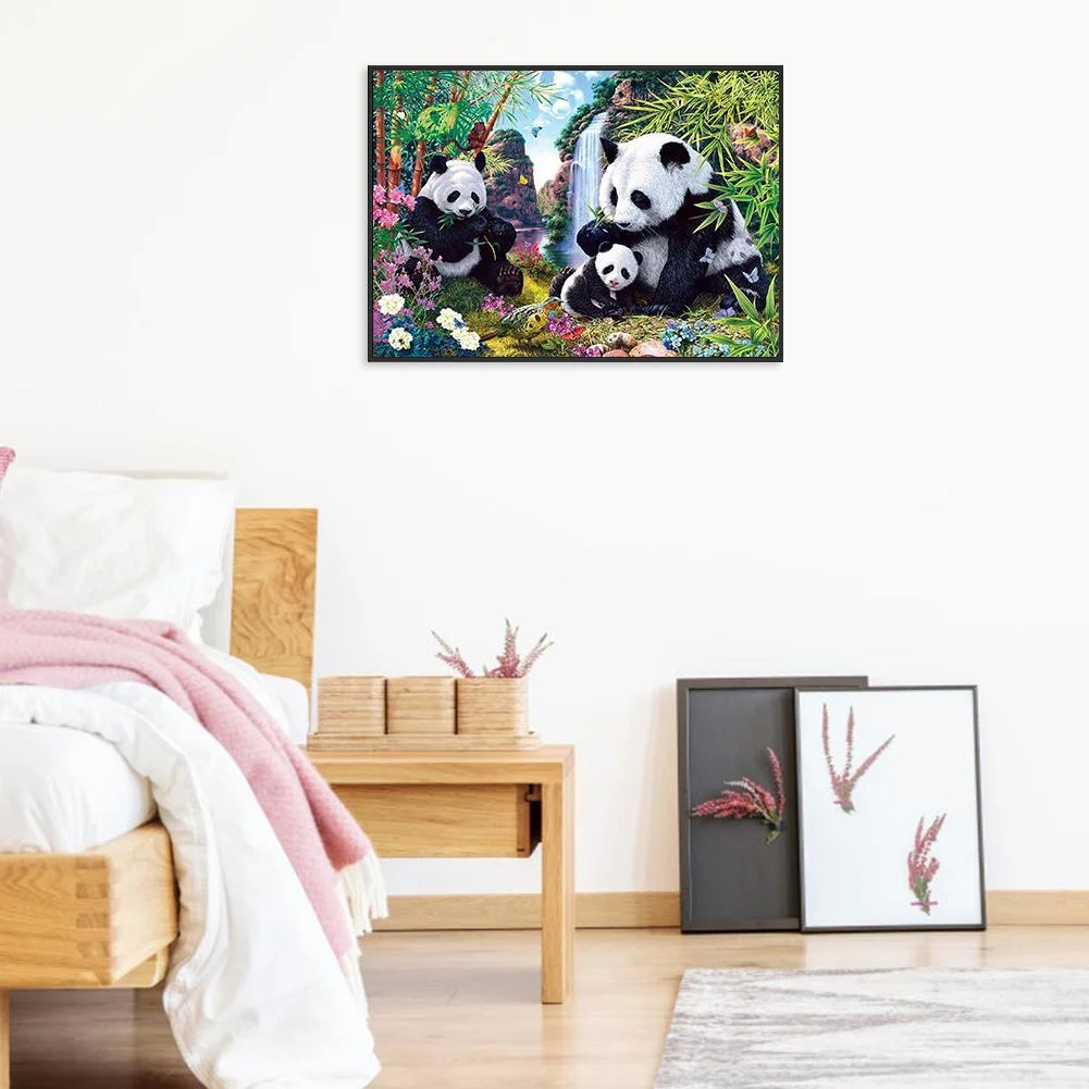 Diamond Painting - Full Round Drill - Panda