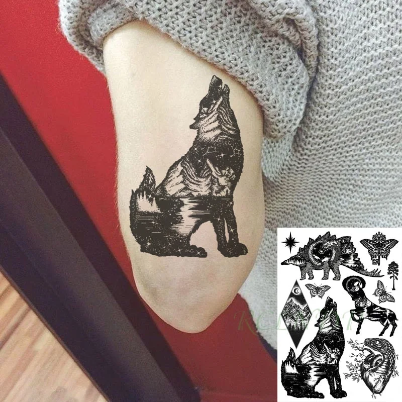 Waterproof Temporary Tattoo Sticker Poker Ace of Spades Letter Flower Art Flash Tatoo Fake Tatto Stickers for Girl Men Women