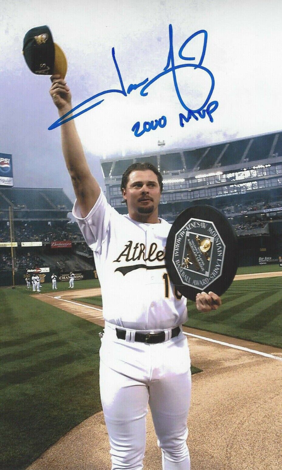 Jason Giambi Autographed Signed 8x10 Photo Poster painting ( Athletics ) REPRINT