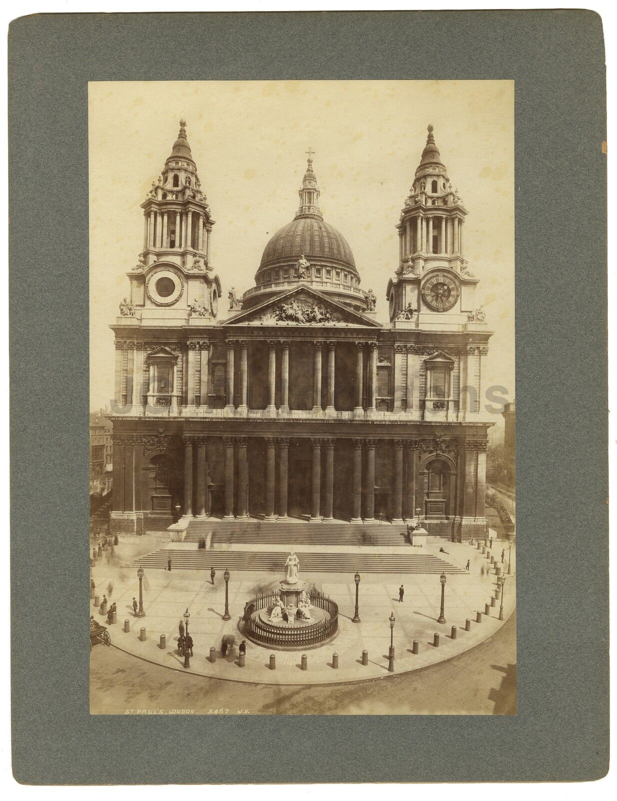 St. Pauls, London - Late 19th / Early 20th Century Vintage Photo Poster painting