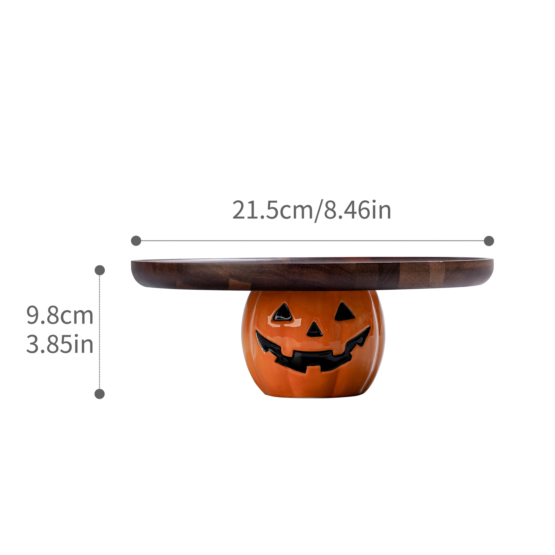 Halloween Pumpkin Cake Tray
