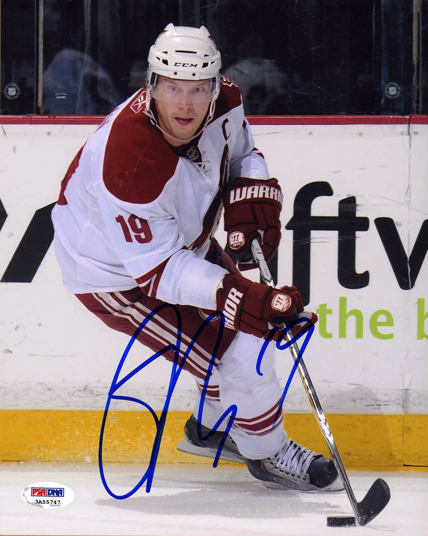 Shane Doan SIGNED 8x10 Photo Poster painting Phoenix Coyotes PSA/DNA AUTOGRAPHED