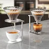 Aluminum Alloy Coffee Drip Holder Foldable Espresso Filter Station Rack for Home