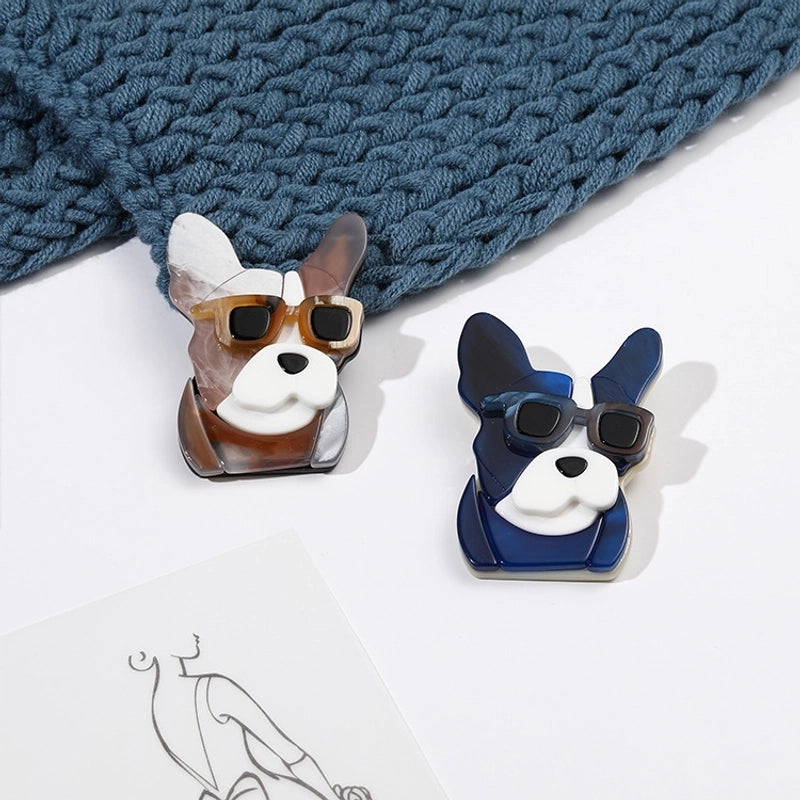 Commute Pin Animal Arylic Patchwork Unisex Brooches