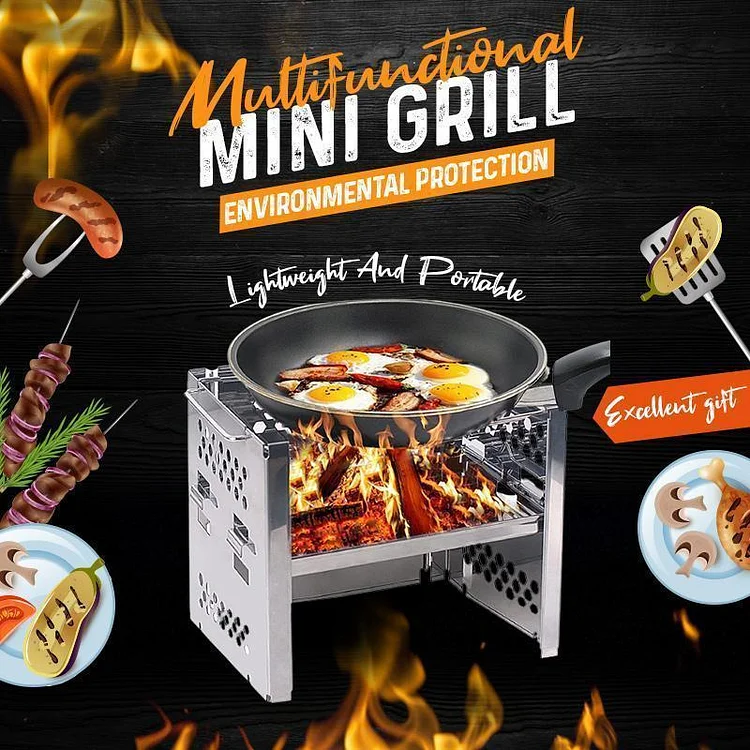Multifunctional mini grill