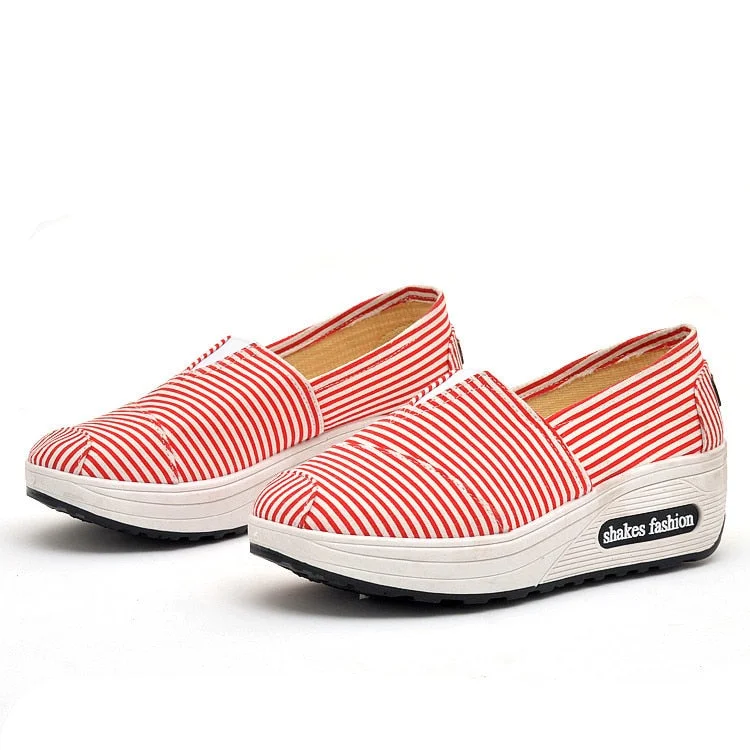 comemore Fashion Women's Shake Casual Summer Shoe Wedges Sneakers for Women Beach Tennis Sliders Trainers Ladies Shoes 2021 New