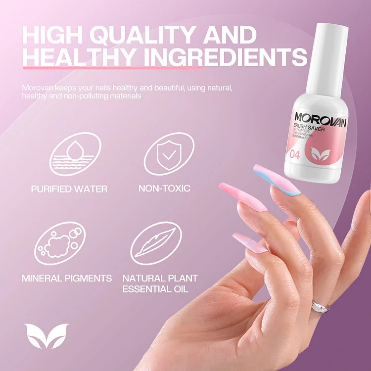 Morovan Nail Brush Cleaner with Nail Nutrition Oil Cleaner Cup