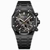 Audemars Piguet Royal Oak Chronograph Full Ceramic 26240CE.OO.1225CE.02 Black Dial 41mm Super Clone