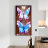 >SALE<5D DIY Full Round Drill Diamond Painting Butterfly Kit Home Decoration (Y774)