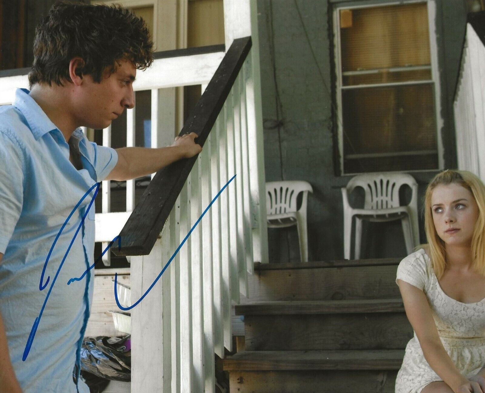 Jeremy Allen White signed Shameless 8x10 Photo Poster painting autographed Lip Gallagher 16