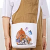Diamond Painting-DIY Handbag Canvas Puppy Storage Bag Tote Gift