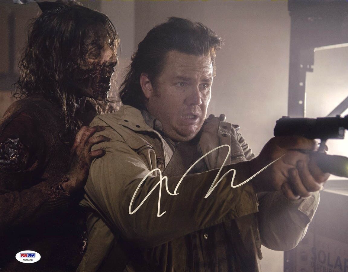 Josh McDermitt SIGNED 11x14 Photo Poster painting Eugene Porter Walking Dead PSA/DNA AUTOGRAPHED