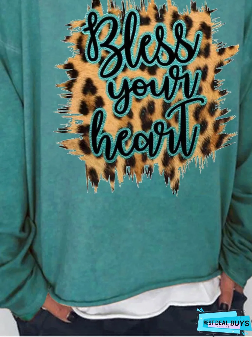 Leopard Printed Basic Shirts & Tops