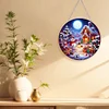 Double Sided Effect Christmas Special Shape Snowman Diamond Painting Hanging Pendant Decor Kit