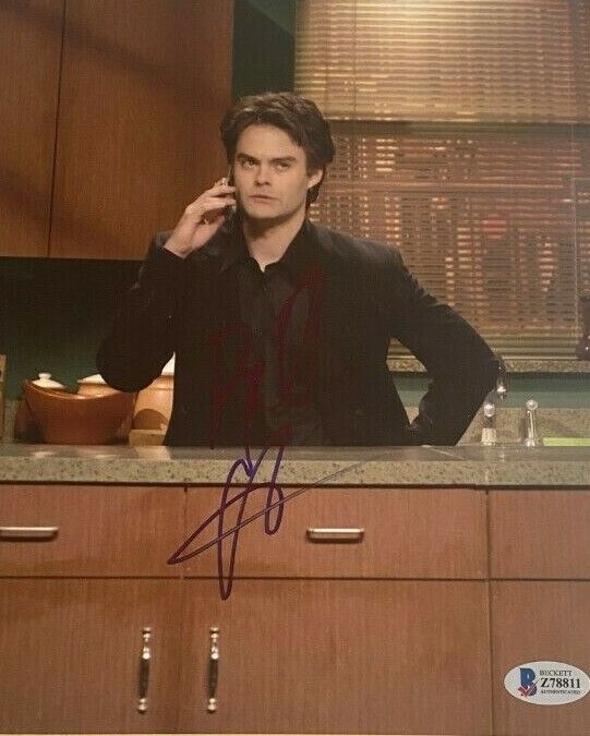 Bill Hader signed autographed 8x10 Photo Poster painting SNL Barry Pacino Beckett COA