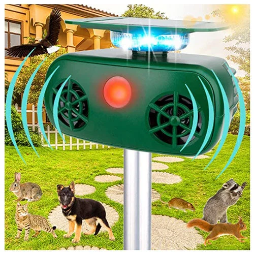 Solar Powered Outdoor Animal Repeller