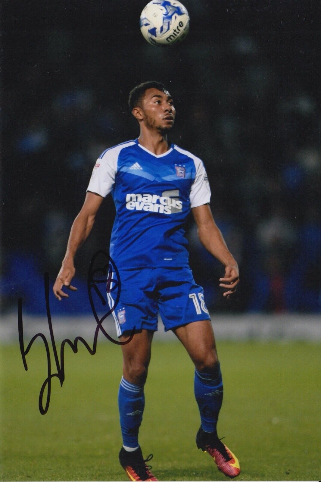 GRANT WARD HAND SIGNED 6X4 Photo Poster painting - FOOTBALL AUTOGRAPH - IPSWICH TOWN.