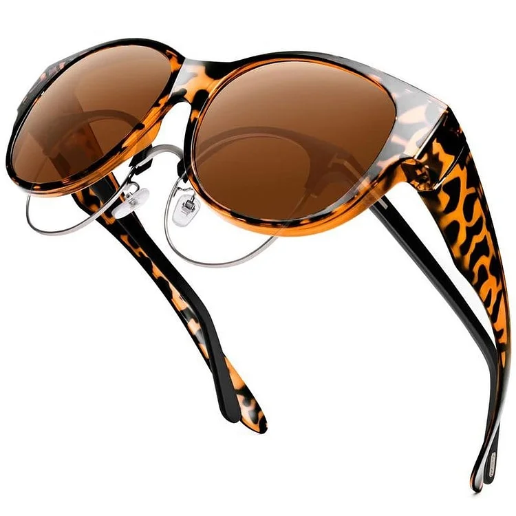 🕶️Hot Sale🔥Polarized UV400 Fitover Sunglasses with Large Lens 