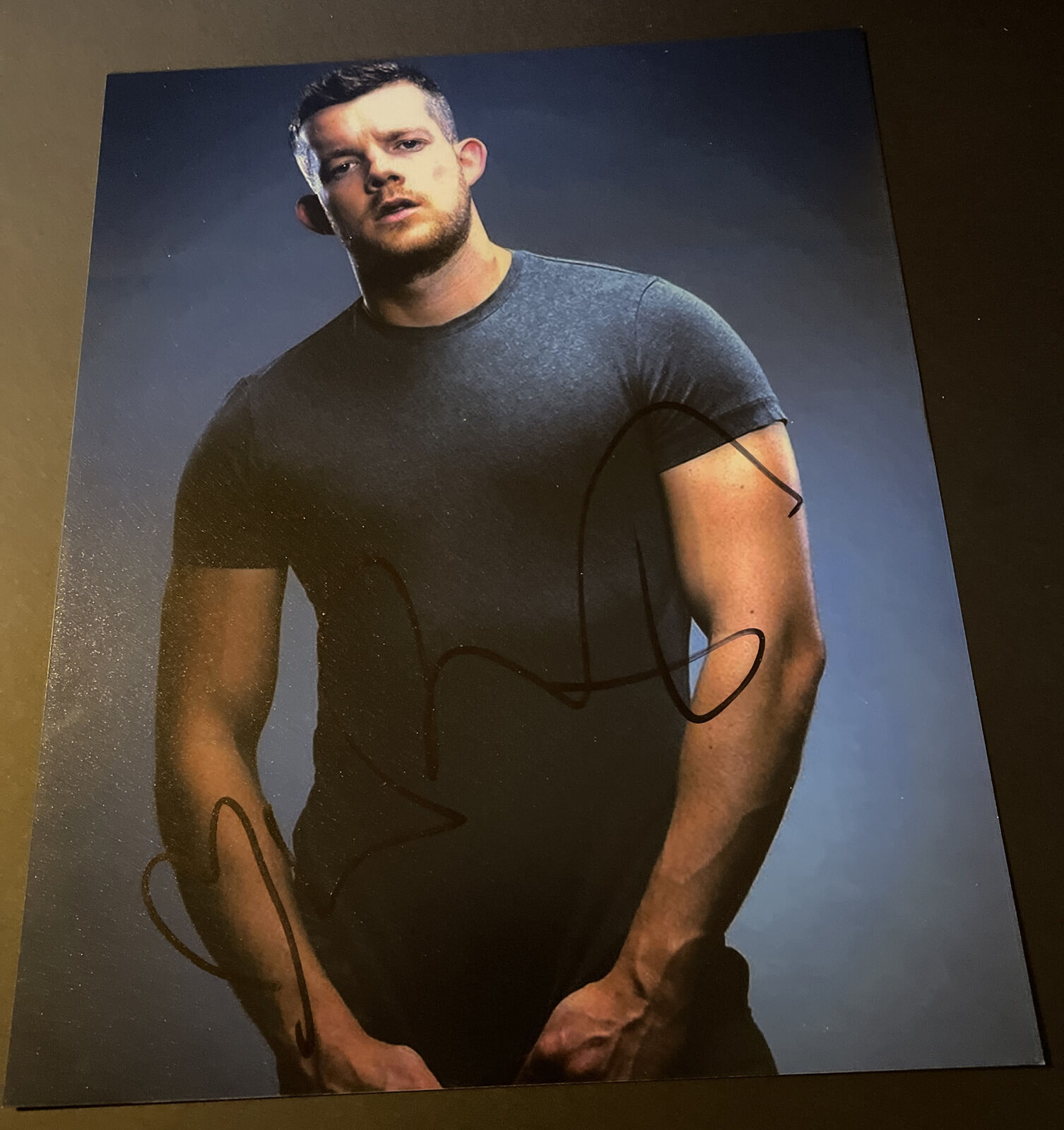 Russell Tovey Hand Signed 8x10 Photo Poster painting Autograph Being Human & Doctor Who Actor TV