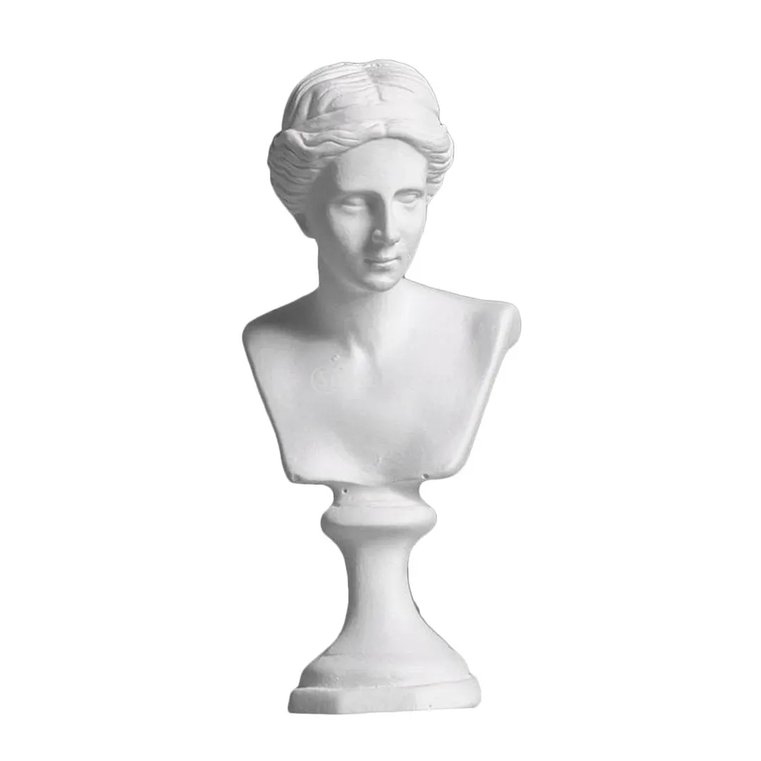 Greek Mythology Figurines Gypsum Portraits Bust Mini Gypsum Statue ...