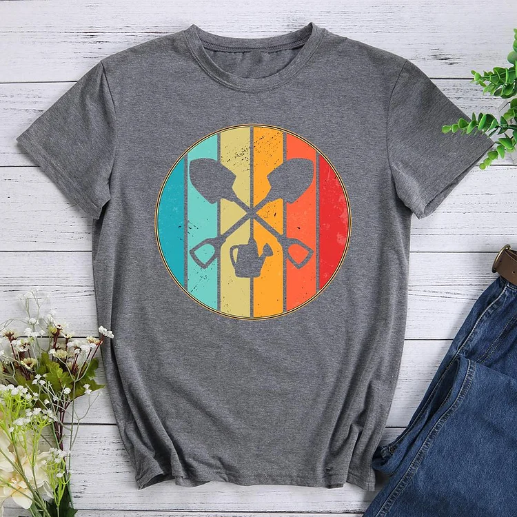 gardening Round Neck T-shirt